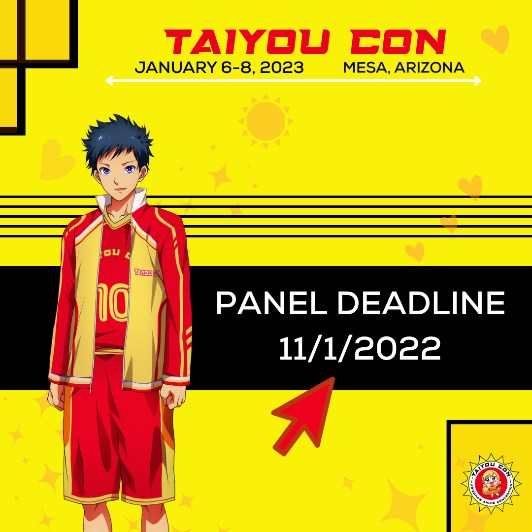  Panelist Deadline