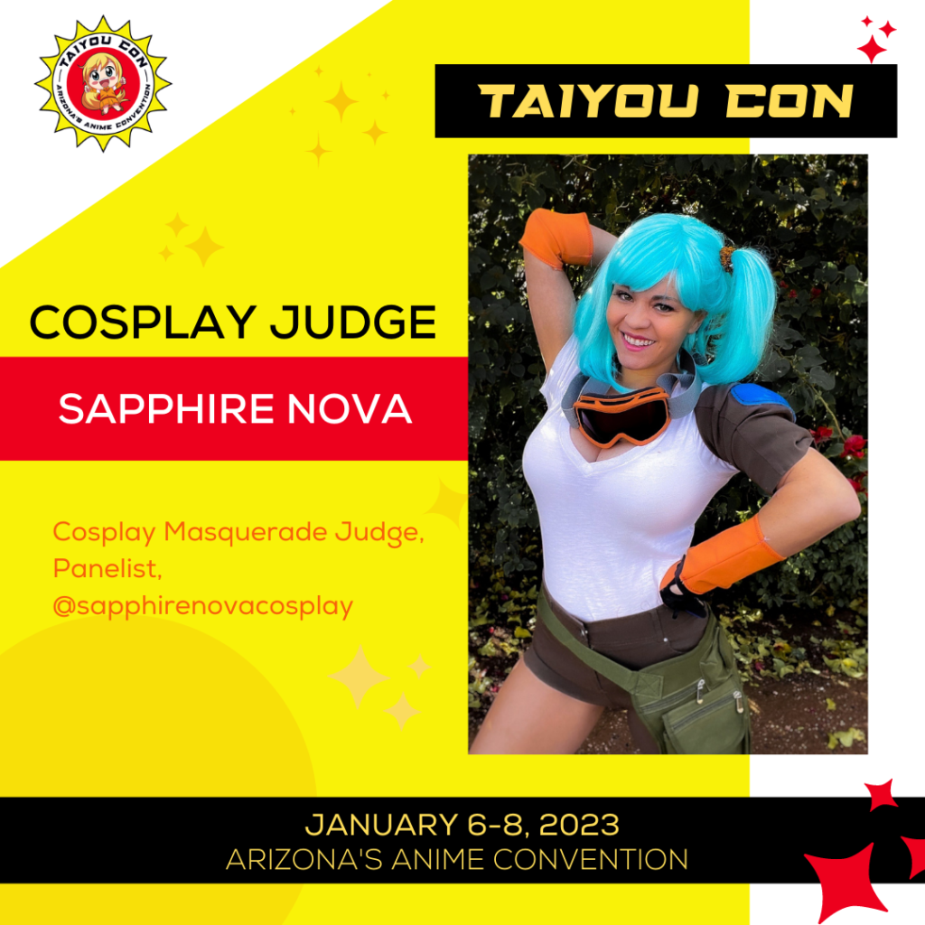 Sapphire Nova Cosplay TAIYOU CON JAN 57, 2024