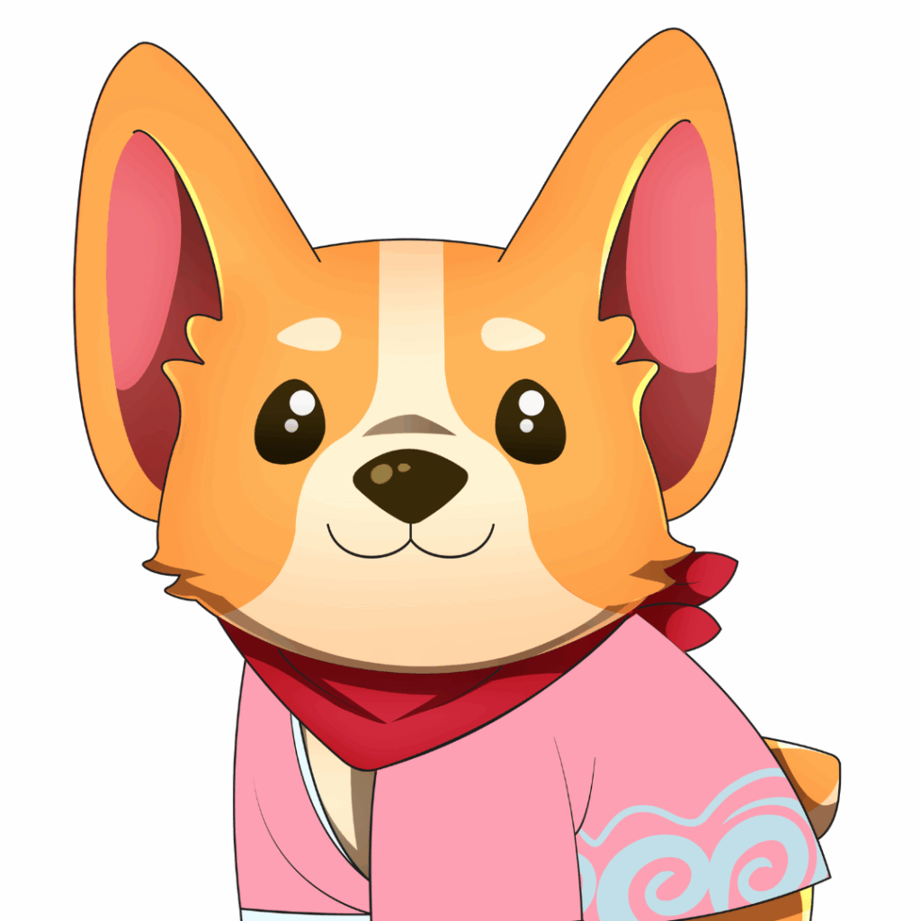 Luna in festival outfit, a mascot of Taiyou Con.