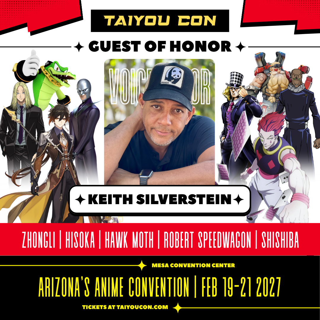 Keith Silverstein is a voice actor who voices Hisoka in Hunter x Hunter and many other anime series.